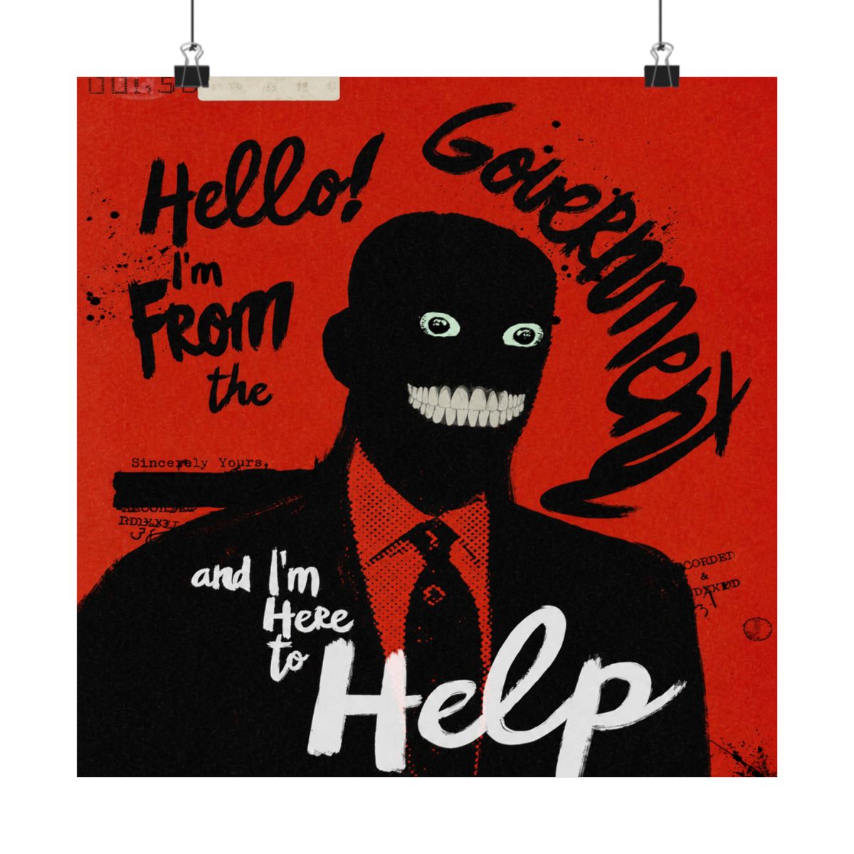 Here to Help (Creep) | We're Here to Help - alternate angle 4, merchandise