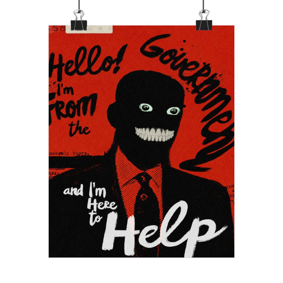 Here to Help (Creep) | We're Here to Help - alternate angle 3, merchandise