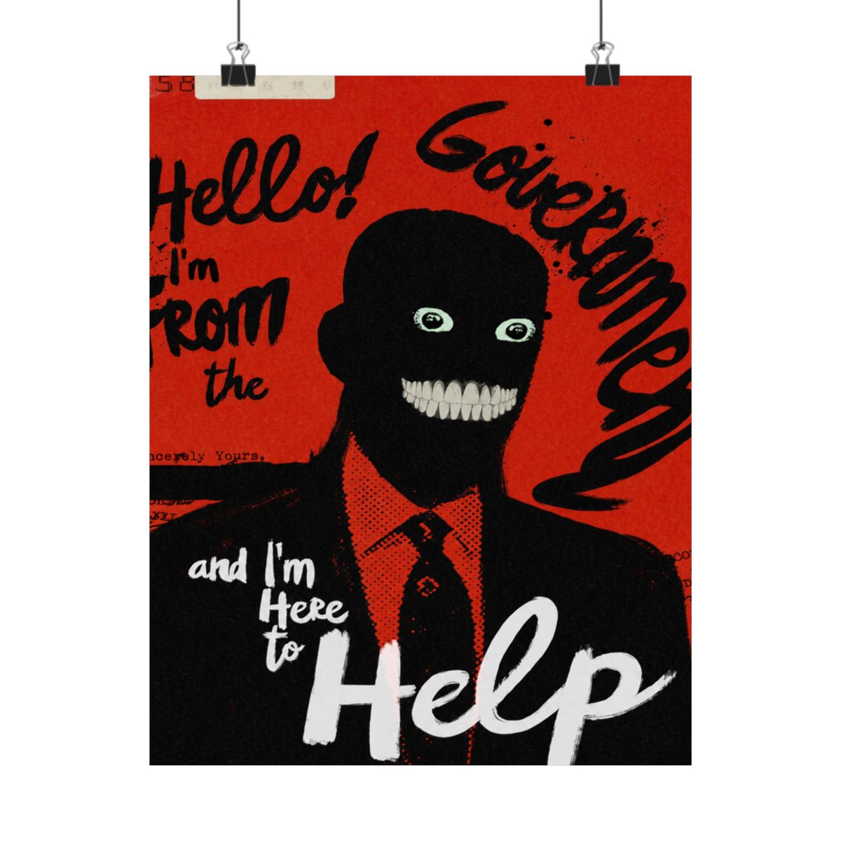 Here to Help (Creep) | We're Here to Help - alternate angle 2, merchandise