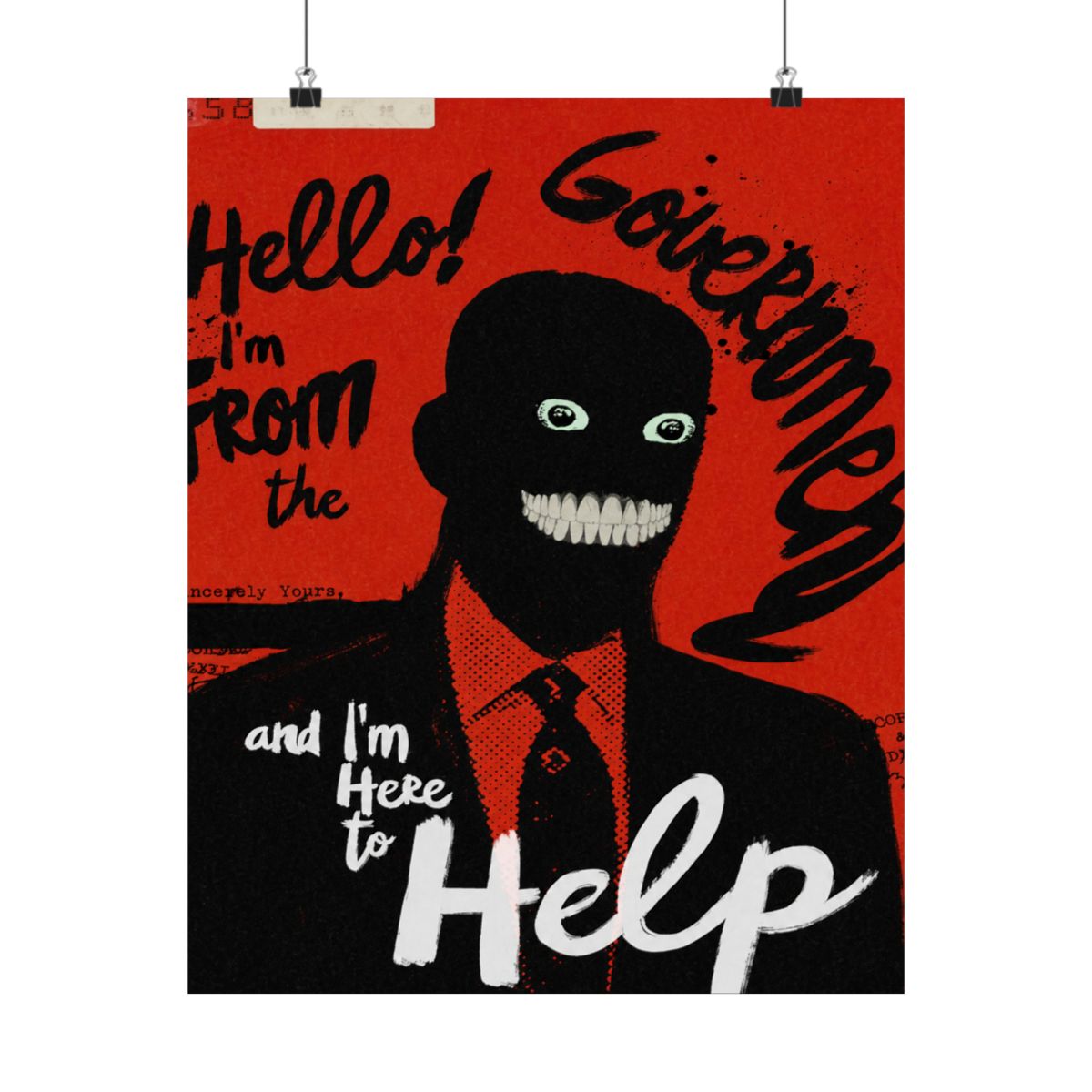 Here to Help (Creep) | We're Here to Help - alternate angle 1, merchandise